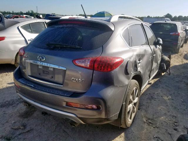 JN1BJ0RR2GM266889 - 2016 INFINITI QX50 GRAY photo 4