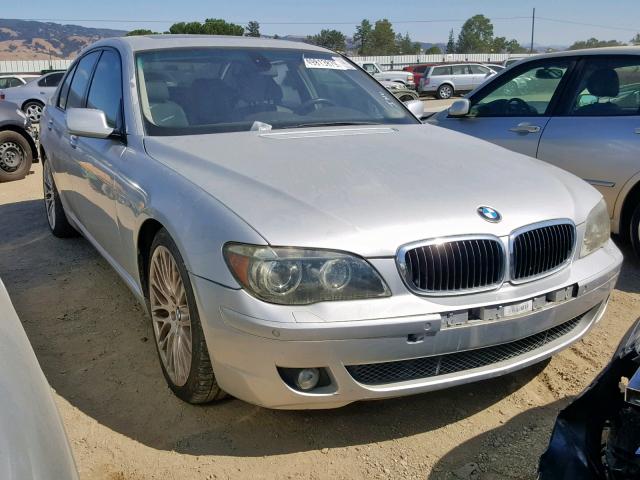 WBAHL83576DT01668 - 2006 BMW 750 I SILVER photo 1