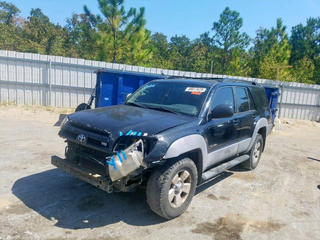 JTEBT14RX30008850 - 2003 TOYOTA 4RUNNER SR BLACK photo 2