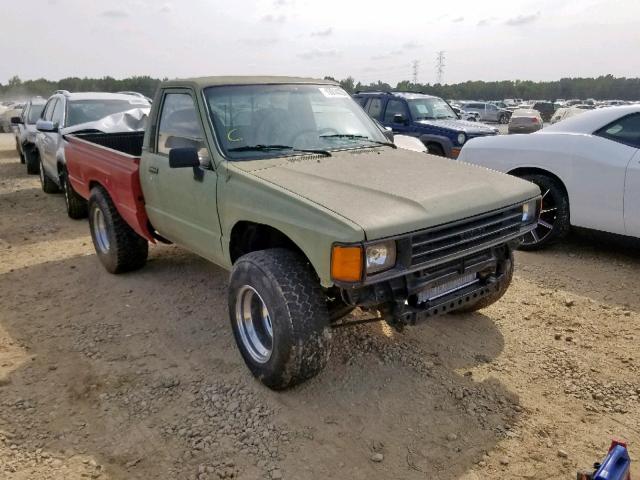 JT4RN50R3H0299676 - 1987 TOYOTA PICKUP 1/2 GREEN photo 1