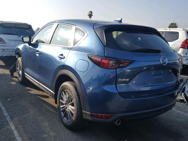 JM3KFABM2J1436722 - 2018 MAZDA CX-5 SPORT BLUE photo 3