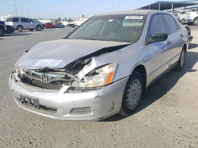 JHMCM56166C008625 - 2006 HONDA ACCORD VAL SILVER photo 2