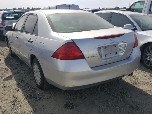 JHMCM56166C008625 - 2006 HONDA ACCORD VAL SILVER photo 3