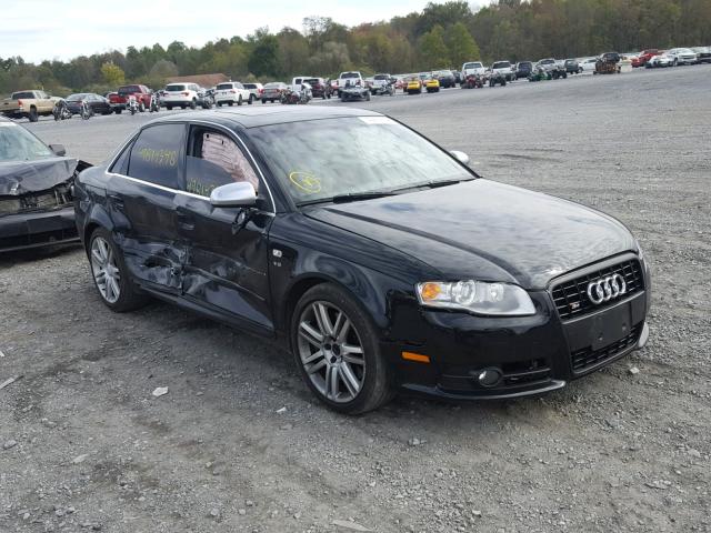 WAUGL98E67A211070 - 2007 AUDI NEW S4 QUA BLACK photo 1