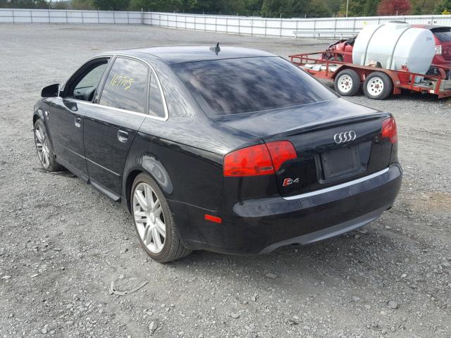 WAUGL98E67A211070 - 2007 AUDI NEW S4 QUA BLACK photo 3