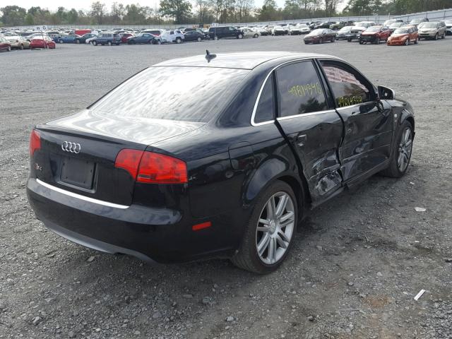 WAUGL98E67A211070 - 2007 AUDI NEW S4 QUA BLACK photo 4