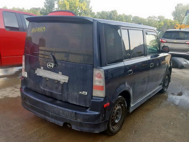 JTLKT324754023619 - 2005 TOYOTA SCION XB 蓝色 照片 4