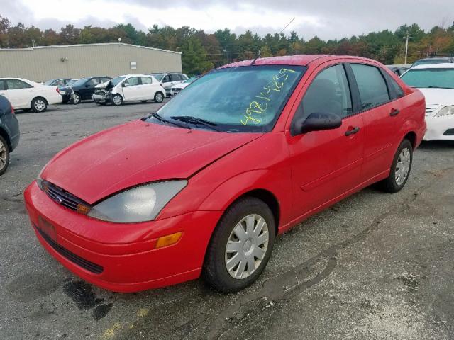 1FAFP343X4W181547 - 2004 FORD FOCUS SE C RED photo 2