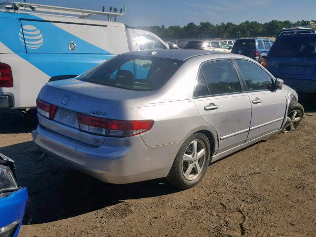 1HGCM56784A003779 - 2004 HONDA ACCORD EX GRAY photo 4