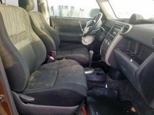 JTLKT324064118802 - 2006 TOYOTA SCION XB მუქწითელი ფოტო 5