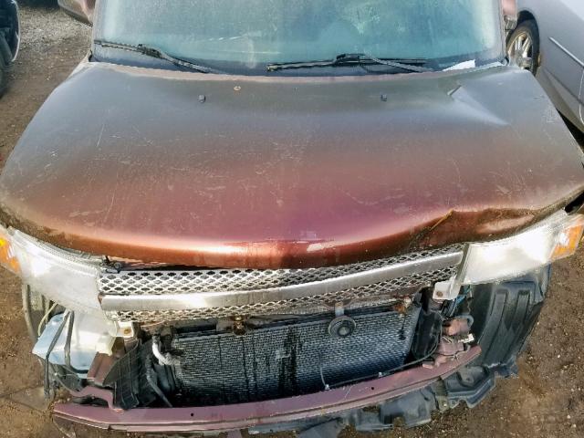 JTLKT324064118802 - 2006 TOYOTA SCION XB მუქწითელი ფოტო 7