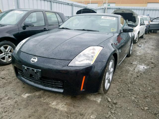 JN1AZ34E03T020515 - 2003 NISSAN 350Z COUPE BLACK photo 2