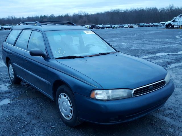 4S3BK4350T6305565 - 1996 SUBARU LEGACY L GREEN photo 1