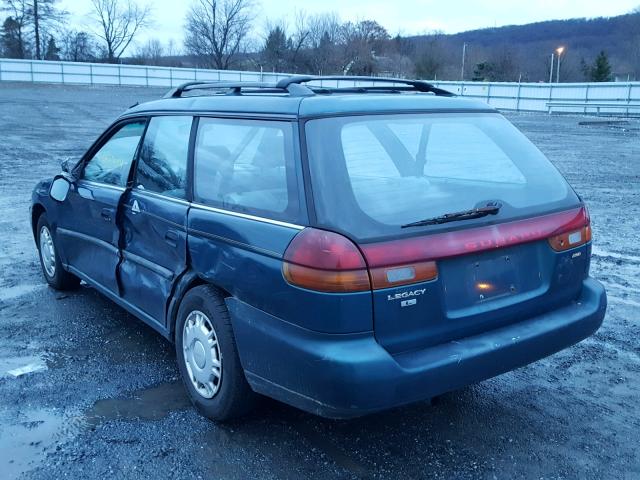 4S3BK4350T6305565 - 1996 SUBARU LEGACY L GREEN photo 3