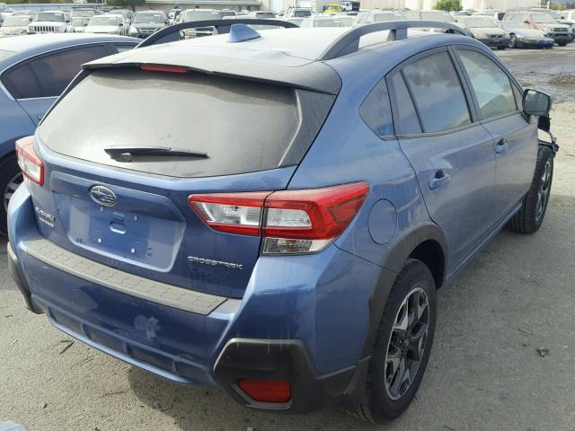 JF2GTADC0K8202097 - 2019 SUBARU CROSSTREK BLUE photo 4