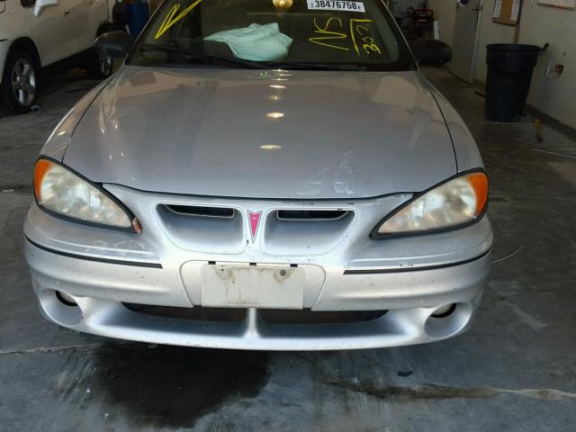 1G2NW52E64C123031 - 2004 PONTIAC GRAND AM G SILVER photo 9