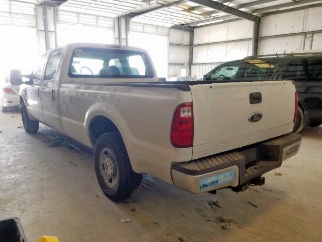 1FTWW30R78EC45398 - 2008 FORD F350 SRW S WHITE photo 3