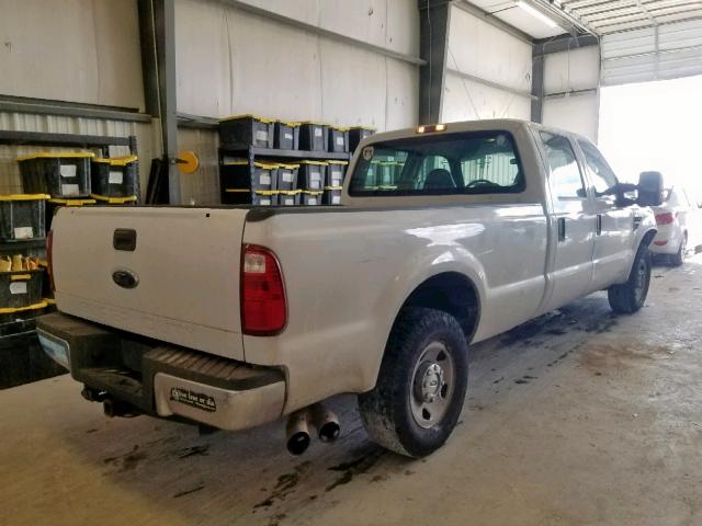 1FTWW30R78EC45398 - 2008 FORD F350 SRW S WHITE photo 4