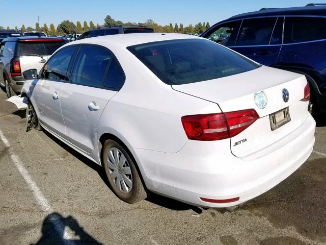 3VW2K7AJ8FM402516 - 2015 VOLKSWAGEN JETTA BASE Ağ foto 3