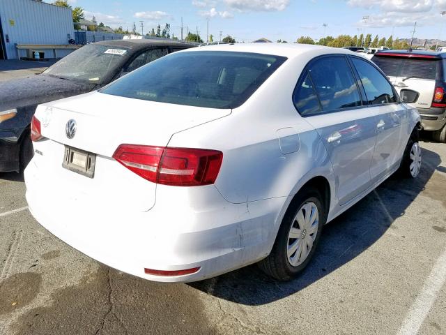 3VW2K7AJ8FM402516 - 2015 VOLKSWAGEN JETTA BASE Ağ foto 4