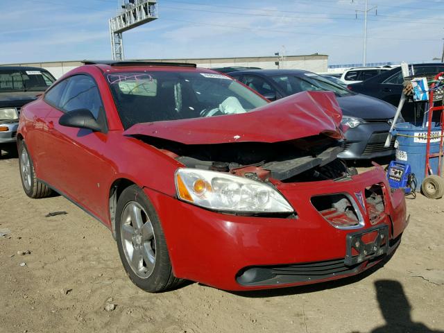 1G2ZH18NX74228911 - 2007 PONTIAC G6 GT RED photo 1