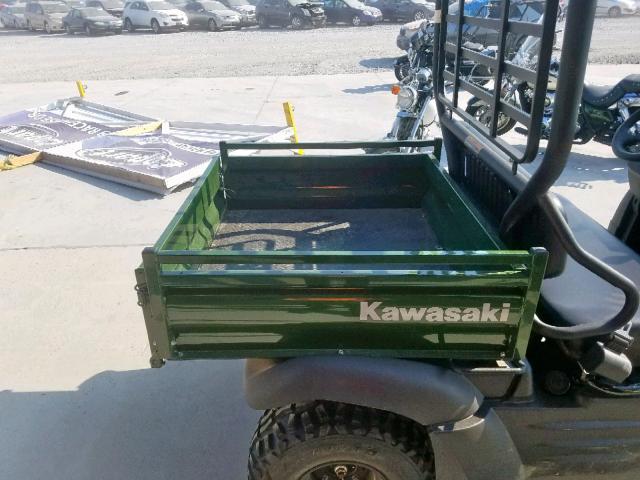 JK1AFEJ13HB500364 - 2017 KAWASAKI KAF400 J GREEN photo 6