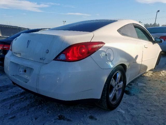 1G2ZH178464186391 - 2006 PONTIAC G6 GT WHITE photo 4