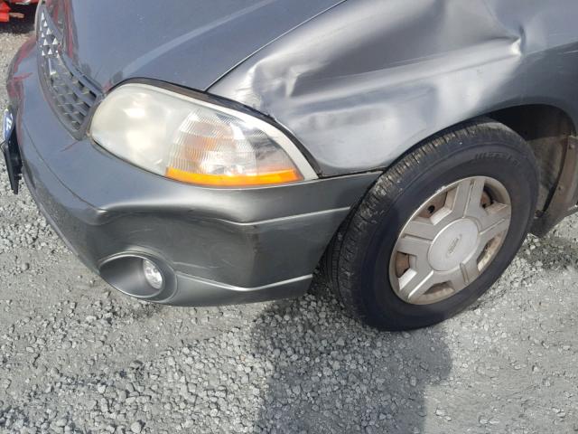 2FMZA51453BA74337 - 2003 FORD WINDSTAR L GRAY photo 9