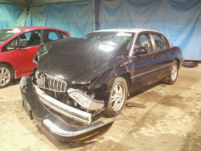 1G4CU541454105539 - 2005 BUICK PARK AVENU BLACK photo 2