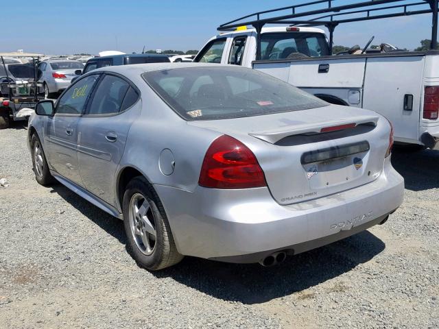 2G2WP522241107616 - 2004 PONTIAC GRAND PRIX SILVER photo 3