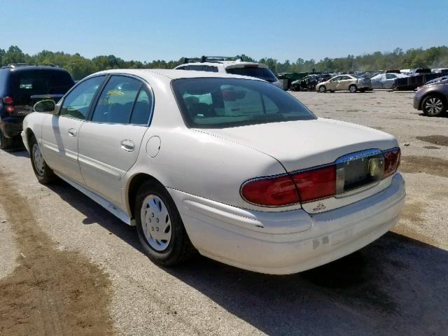 1G4HP52K244128549 - 2004 BUICK LESABRE CU WHITE photo 3