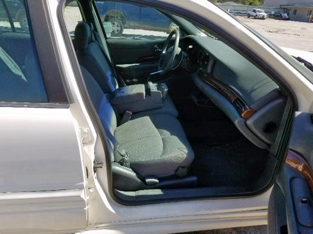 1G4HP52K244128549 - 2004 BUICK LESABRE CU WHITE photo 5