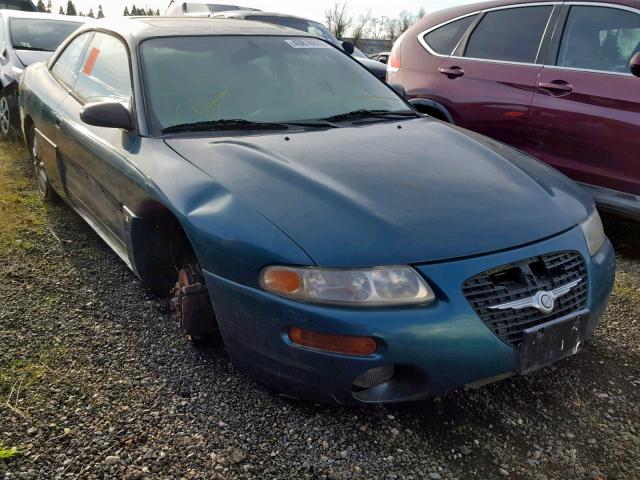 4C3AU52N2VE146816 - 1997 CHRYSLER SEBRING LX GREEN photo 1