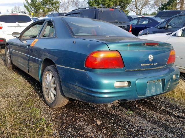 4C3AU52N2VE146816 - 1997 CHRYSLER SEBRING LX GREEN photo 3