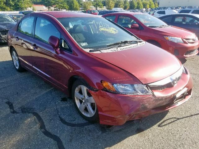 2HGFA16649H349861 - 2009 HONDA CIVIC LX-S Qırmızı foto 1