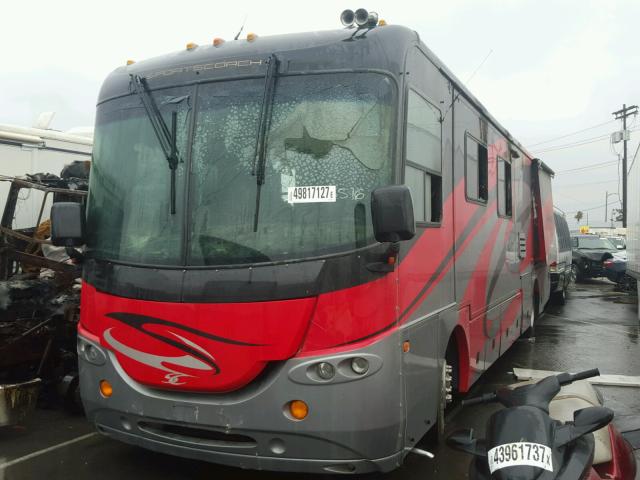 4UZAAHBS55CU38934 - 2005 FREIGHTLINER CHASSIS X RED photo 2
