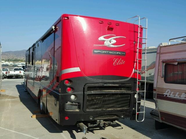 4UZAAHBS55CU38934 - 2005 FREIGHTLINER CHASSIS X RED photo 3