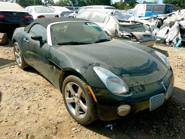 1G2MB35B87Y121883 - 2007 PONTIAC SOLSTICE BLACK photo 1