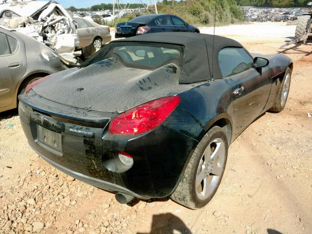 1G2MB35B87Y121883 - 2007 PONTIAC SOLSTICE BLACK photo 4