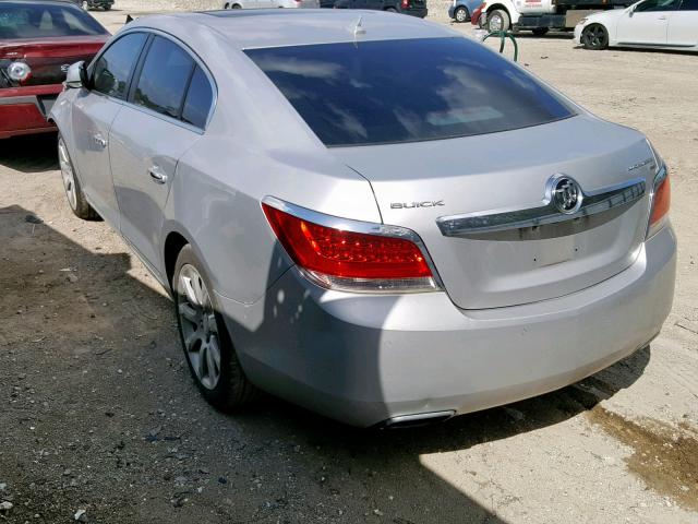 1G4GE5EV4AF314522 - 2010 BUICK LACROSSE C GRAY photo 3