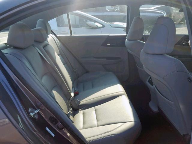 1HGCR3F88EA016306 - 2014 HONDA ACCORD EXL GRAY photo 6