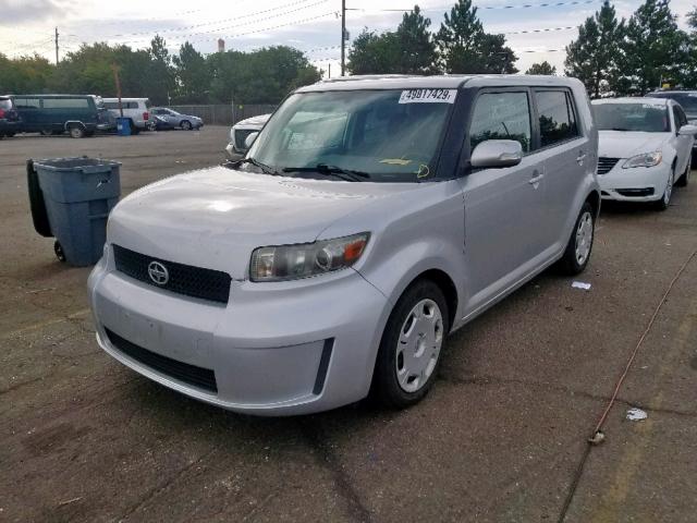 JTLKE50E191092878 - 2009 TOYOTA SCION XB 银色 照片 2