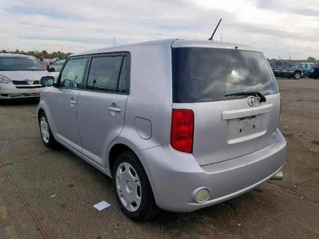 JTLKE50E191092878 - 2009 TOYOTA SCION XB 银色 照片 3