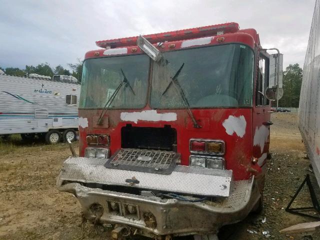 4S7HU2D957C057720 - 2007 SPARTAN MOTORS FIRETRUCK RED photo 2