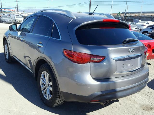 JN8AS1MU8AM802876 - 2010 INFINITI FX35 GRAY photo 3