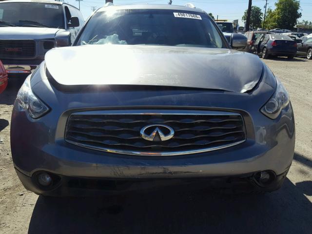 JN8AS1MU8AM802876 - 2010 INFINITI FX35 GRAY photo 9