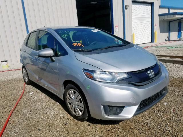 3HGGK5H56FM767994 - 2015 HONDA FIT LX SILVER photo 1