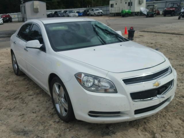 1G1ZC5E08CF298067 - 2012 CHEVROLET MALIBU 1LT WHITE photo 1