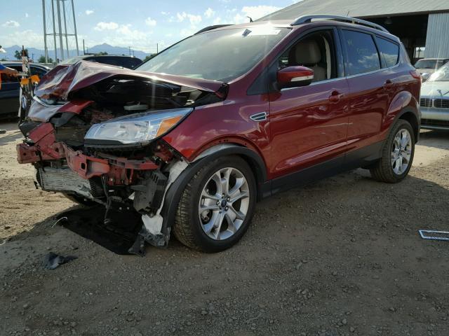 1FMCU0J96FUB41019 - 2015 FORD ESCAPE TIT RED photo 2