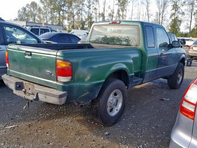 1FTZR15V7XTA69431 - 1999 FORD RANGER SUP GREEN photo 4